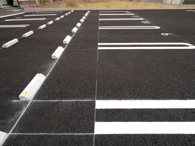 Asphalt Parking Lot Paving detail