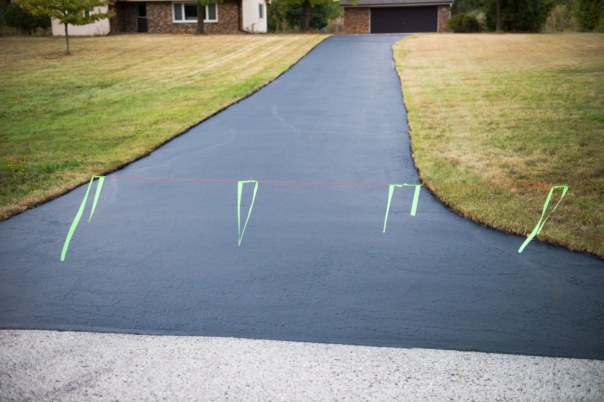 Residential Asphalt Paving detail