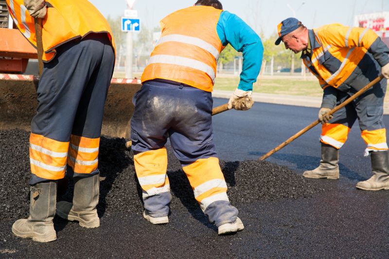 Imprinted Asphalt Installation